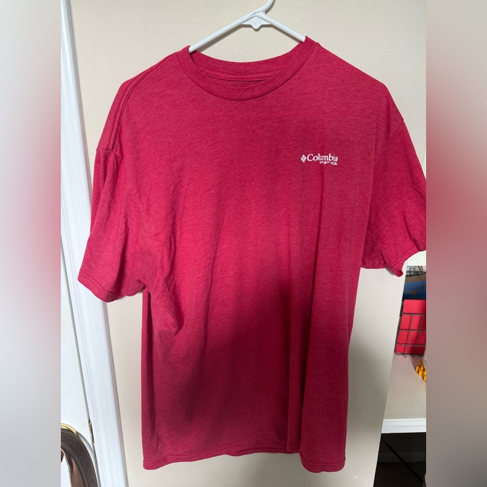 Columbia Vibrant Red Tee